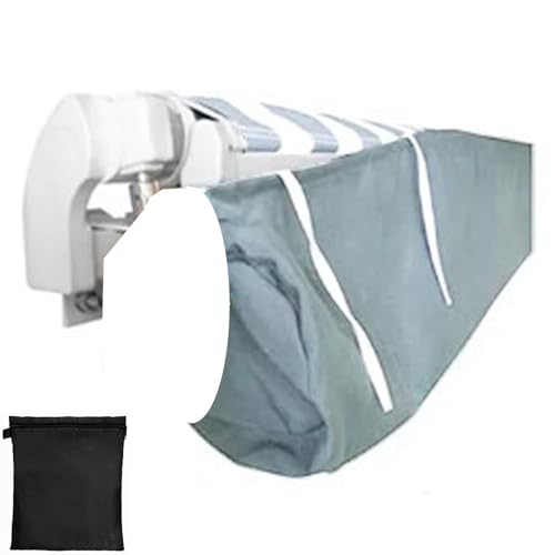 Markisenabdeckung, Oxford Wasserdicht Wetterfeste Schutzhülle für Markise Außenbereich Gartenterrasse Terrassen, Lagerung Abdeckung im Winter