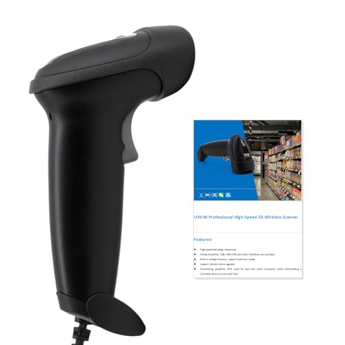 Scanner de codes-barres 2D portatif pour les détaillants de supermarchés