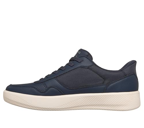 Skechers Herren Arch FIT Court Break KOMFORTABEL Trainer, Navy Duraleather/Mesh, 46 EU – Ansicht 5
