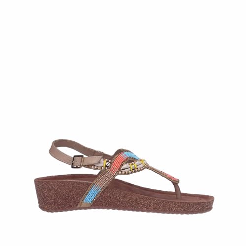 Sandale pour femme beige Cinzia Soft It1010 soulagement pieds sensibles