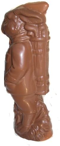 Chocolate Golfer Easter Bunny 9oz Solid Chocolate, Milk Chocolate
