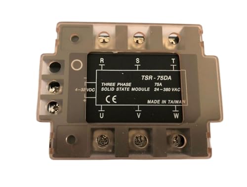 Relais statique monophasé 25A commutation rapide charge 24-380V AC