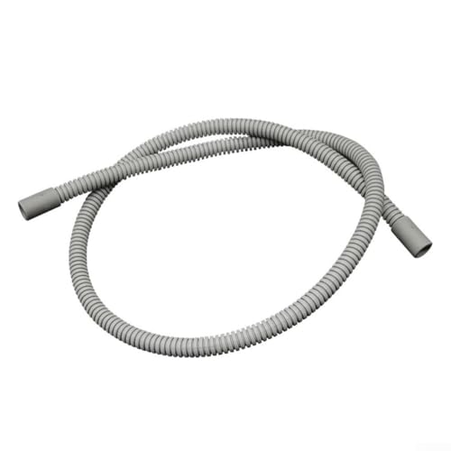 Tubo di drenaggio, 10 mm con adattatore PE PT materiali 0,8/1 m di lunghezza per Midea per Haier per asciugatrici Siemens uscita acqua (1 m)