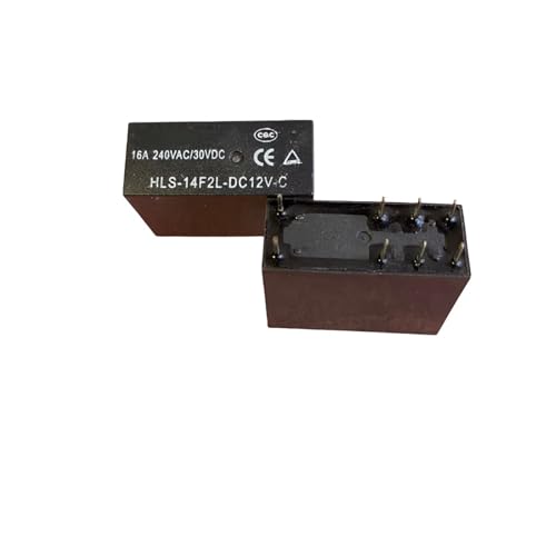 Relais HLS-14F2L-DC12V-C 16A à double contact pour commutation haute sécurité