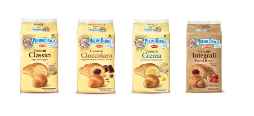 Mulino Bianco Cornetti Classico Crema Apricot Chocolate Test Pack