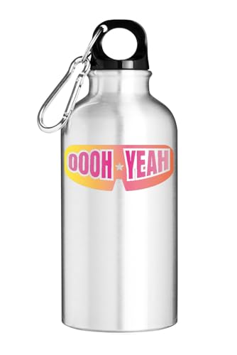 OOOH YEAH Tourist Trinkflasche Silber
