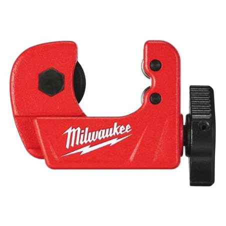 Milwaukee 48229250 Mini Copper Tube Cutter, Silver, 3mm-15mm