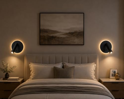 Image of FILLISKA LED Surface /Spot Light, Shockproof Alluminium Body & Antiglare Diffuser (MattBlack-210, Warmwhite)