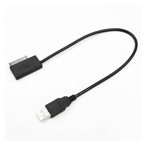 Adaptador Slimline SATA 13pin a USB 2.0 con cable de corriente