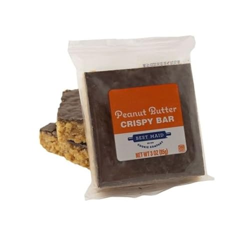 Best Maid Peanut Butter Crispy Bar, Chocolate Butterscotch, Individually Wrapped, 48 Count