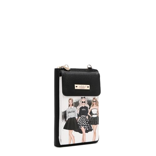 Nicole Lee NIKKY Phone Wallet Crossbody Bag with 6 Card Slots (TRIO)3