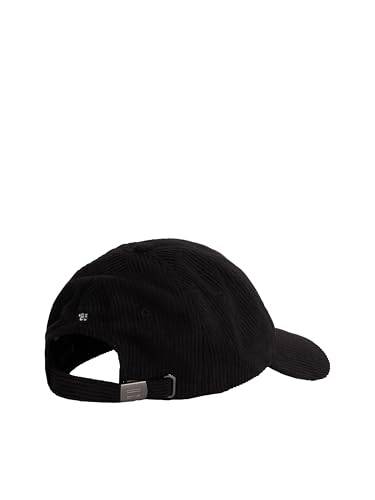 Image of Tommy Hilfiger Men's Tommy Hilfiger Hats for Men | Corduroy Logo Adjustable Baseball Cap