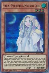 Yu-Gi-Oh! Ghost Mourner & Moonlit Chill - MP21-EN061 - Ultra Rare - 1st Edition