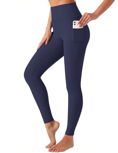 YOYOYOGA Leggings for Women High Waisted Yoga Pants Tummy Control Workout Athletic Leggings with Pockets