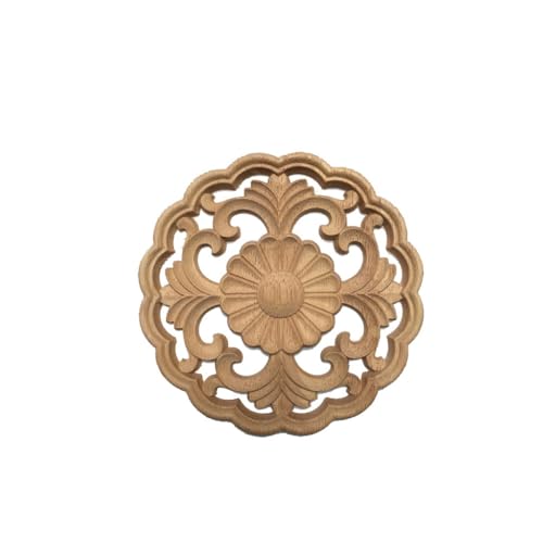 Artisanat en bois sculpte main LVTFCO applique d'angle haut de gamme pour moulure murale