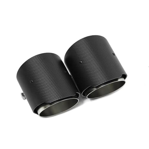 Tuyau d'échappement 2 embouts d'échappement BMW M4 M2 M135i 101mm