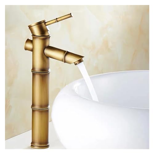 Mitigeur de lavabo eau chaude et froide en cuivre pour éliminer les éclaboussures