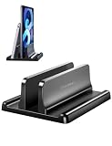 VAYDEER Support Vertical pour Ordinateur Portable à 1 rainure, Noir