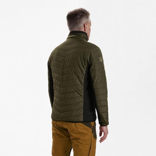Deerhunter Moor Padded Jacket with Softshell Adventure Green