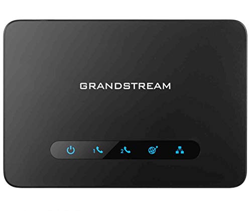 Grandstream HT812 2 FXS Analog Telephone Adapter VoIP FAX Gateway WAN LAN