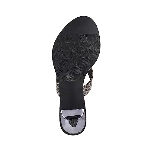 Image of Metro Women Kitten Heel Fashion Sandal