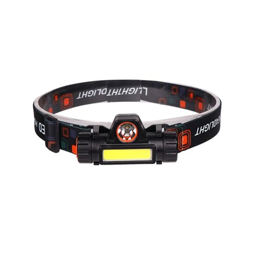 Antorcha frontal | Linterna recargable,Linterna frontal impermeable para carreras al aire libre, equipo de senderismo - Accesorios de camping para adultos