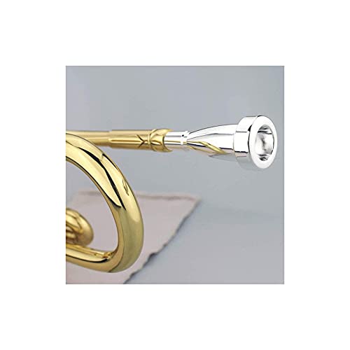 Liyafy 3pcs Bb Trumpet Mouthpiece 3C 5C 7C Bullet Shape Replacement Trumpet Parts Gold Plated - Thumbnail 4