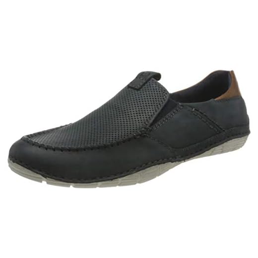 bugatti 321A35611200, Mocasín Hombre, Azul Oscuro, 42 EU