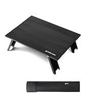 OneTigris Campingtisch klappbar klein Alu, Klapptisch Aluminium faltbar Camping Mini, Outdoor Tisch Ultraleicht tragbarer, Tragfähigkeit bis zu 30 kg für Outdoor, Wandern(39,5 x 29 x 12,5 cm)