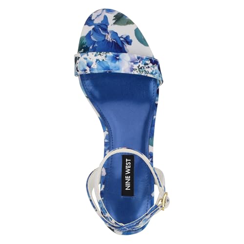 Nine West Womens Anny Ankle Strap Heeled Sandals4