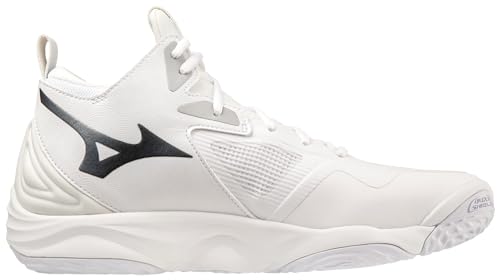 Mizuno Unisex-Adult Wave Momentum 3 Mid Volleyball Shoe3