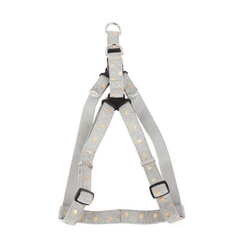 Puppia Dog Harness Modern Dotty, S, Grey