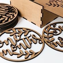 Sperrholzplatte A5, 148 x 210 x 3 mm (20 Platten), Holzbretter für Heimwerken, Basteln, Schneiden, Marketing, Handwerk