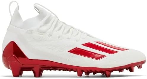 adidas Adizero Primeknit Men’s Football Cleats ‘'White Team Power Red' (HP8740) - Size 12.5