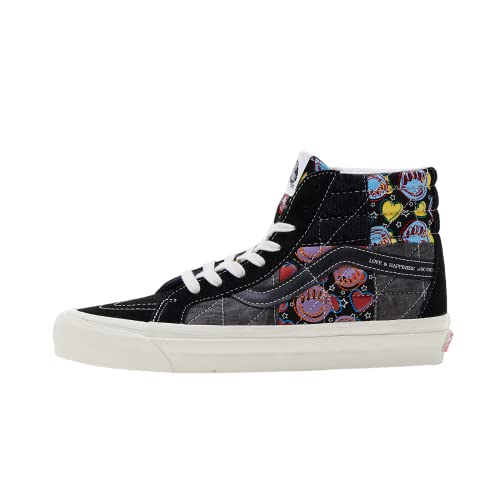 [Vans] [ヴァンズ] VN0A54FBA5J Sk8-Hi 38 Dx Pw スケートハイ スニーカー (Anaheim Factory) Positivity Patchwork/Black US7.5-約25.5cm