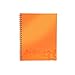 Produktbild Leitz 46420044 Kollegblock WOW Get Organised, A4, PP, liniert, orange metallic
