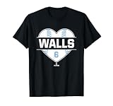 Vintage Baseball Bat Gameday Taylor Walls Tampa Bay MLBPA T-Shirt