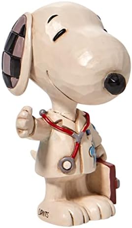 Snoopy Doctor Mini Figurine - Peanuts by Jim Shore