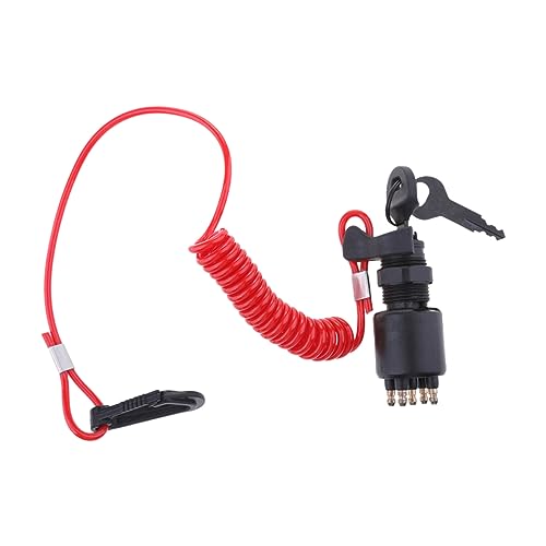 Kit de Arranque para Barco con Llave Marina y Hombre al Agua para Salidas de Pesca Seguras