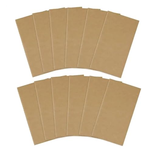 Mini bloc-notes Kraft lot de 12 carnets notes vierges pour ne plus perdre vos idées