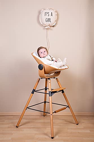 Miniatura 3 de Childhome, Cojín Reductor De Apoyo Para Recién Nacidos, Compatible Trona Nacimiento Evolu Newborn Seat, 100 Algodón, Arnés De Seguridad 5 Puntos, Confortable, Ergonómico, Motivo Gold Hearts