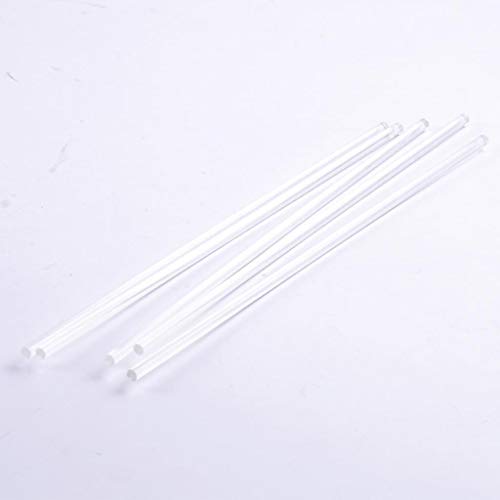 5 Pezzi 250 Millimetri Trasparente Lungo