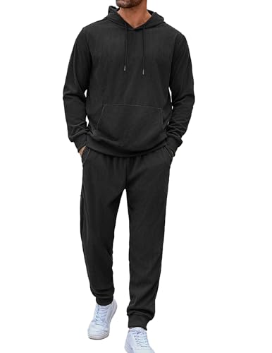 COOFANDY Men's Tracksuit 2 Piece Set Hoodie Sweatsuits Athletic Jogging Suits Casual Sports Outfits