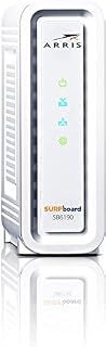 ARRlS Surfboard SB6190 DOCSIS 3.0 32 x 8 Cable Modem White Approved