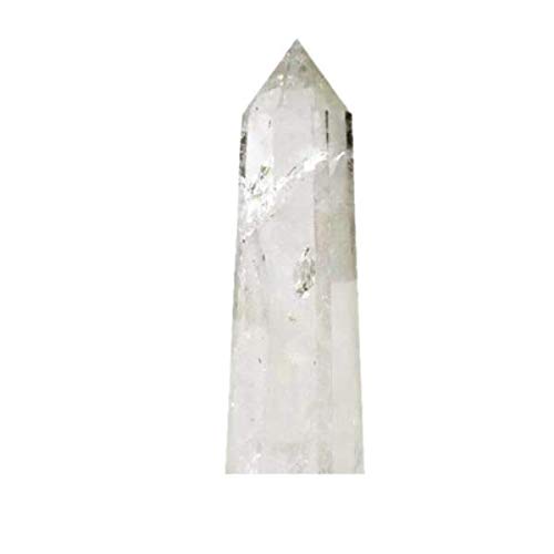 Cristal de cuarzo transparente cristal de roca natural monoterminado 19.8Ct