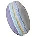 QTJUST Coussin Rond en Oreiller Taille Coussin Macaron Patch Couleur Coussins Doux pour la Maison Chambre Chaise de Bureau canapé Coussin de Dos pour canapé