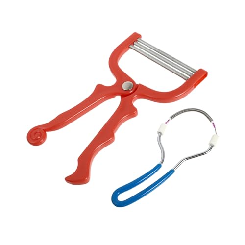 2 eliminadores de vello facial manual con tecnología de resorte, depiladora de hilo portátil para mujer, eliminación rápida de raíces de la barbilla, labio superior, mejillas, con la