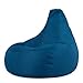 Bean Bag Bazaar Dalton Recliner Pouf Gaming, Pouf Poire avec Remplissage, Chaise Confortable, Fauteuil Salon Confortable, Chaise Chambre, Jardin, Exterieur, Fauteuil Exterieur, Bleu Canard