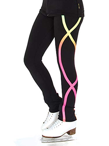 Jerry's Figure Skating Pants 130 (12-14, Multicolor)
