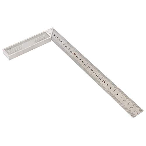Regla de Aleación de Aluminio HUIOP 30cm, Ángulo Recto 90° miniatura 2